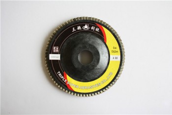 棕剛玉，125塑蓋百葉片反面